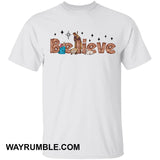 Jesus, Marie and a lamb - Believe Apparel