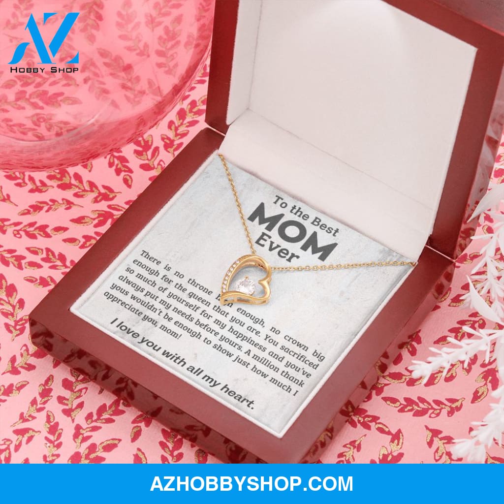 Mom - A Million Thank Yous - Forever Love Necklace
