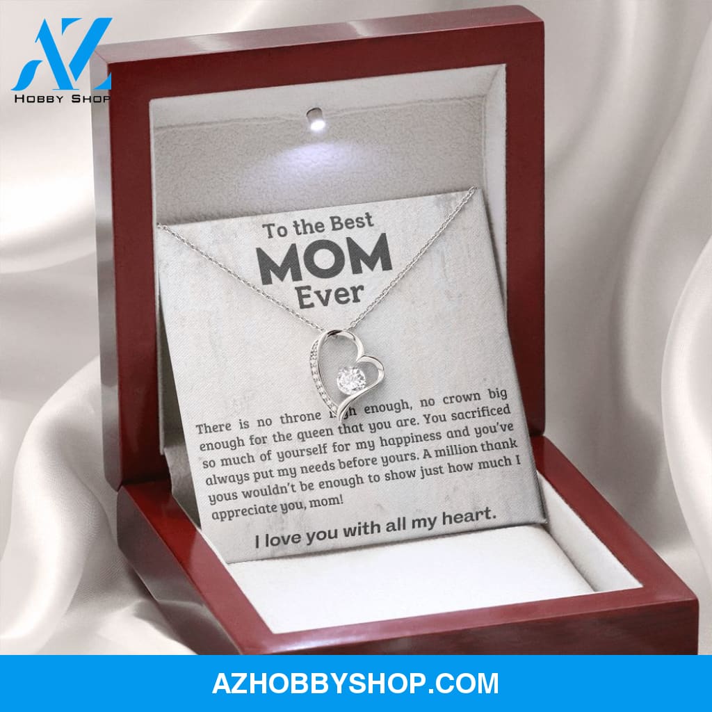 Mom - A Million Thank Yous - Forever Love Necklace