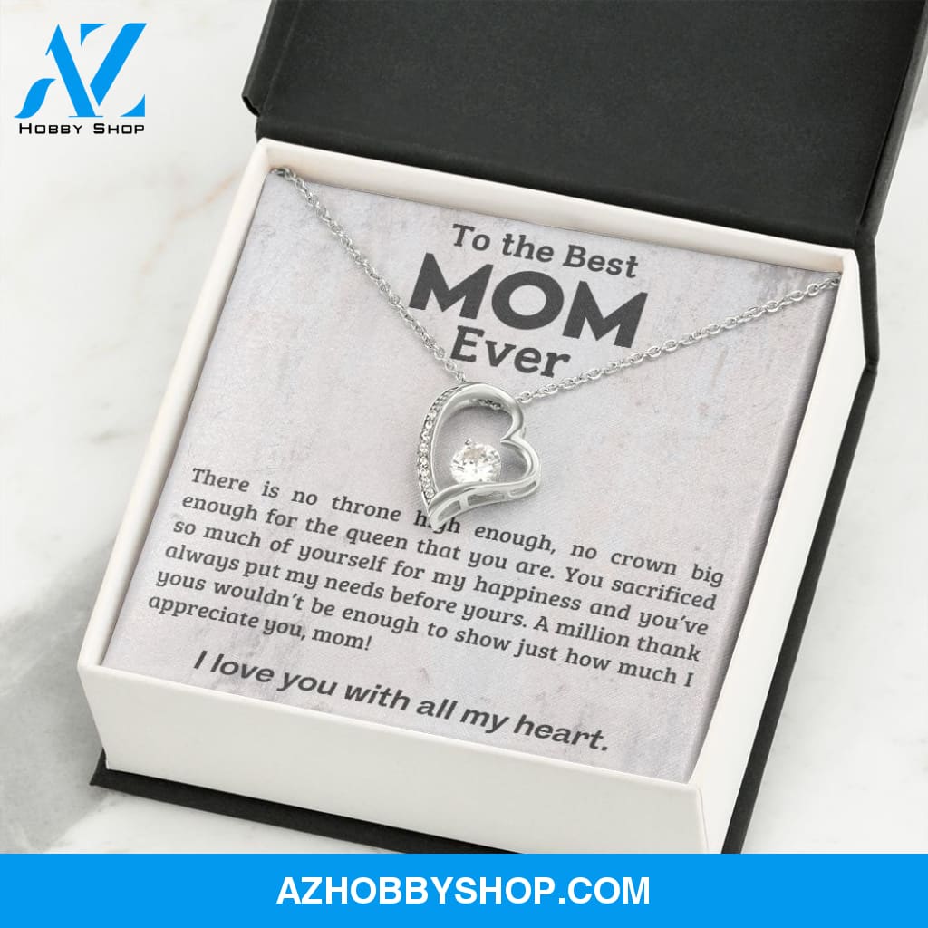 Mom - A Million Thank Yous - Forever Love Necklace