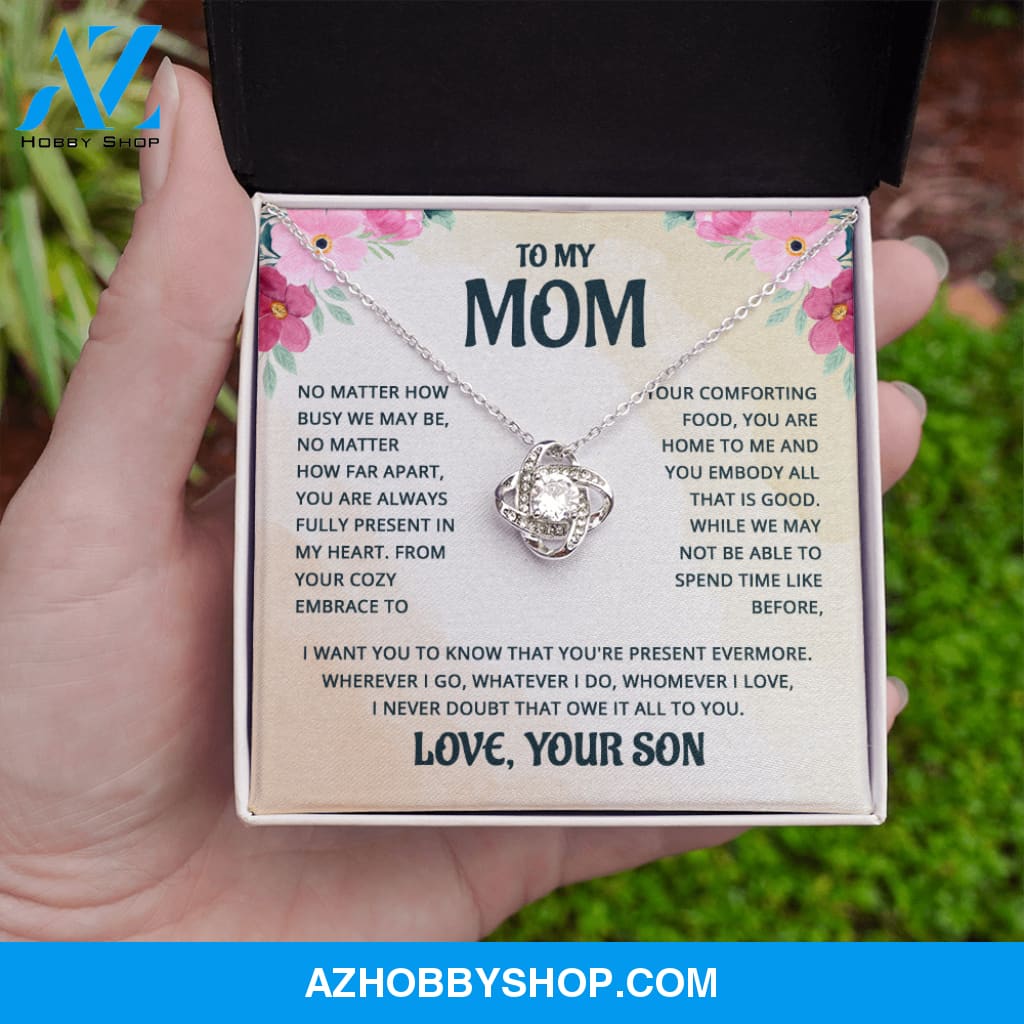 Mom - Embrace - Necklace