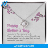 Mom - Happy Mother's Day - Love Knot Necklace