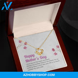 Mom - Happy Mother's Day - Love Knot Necklace