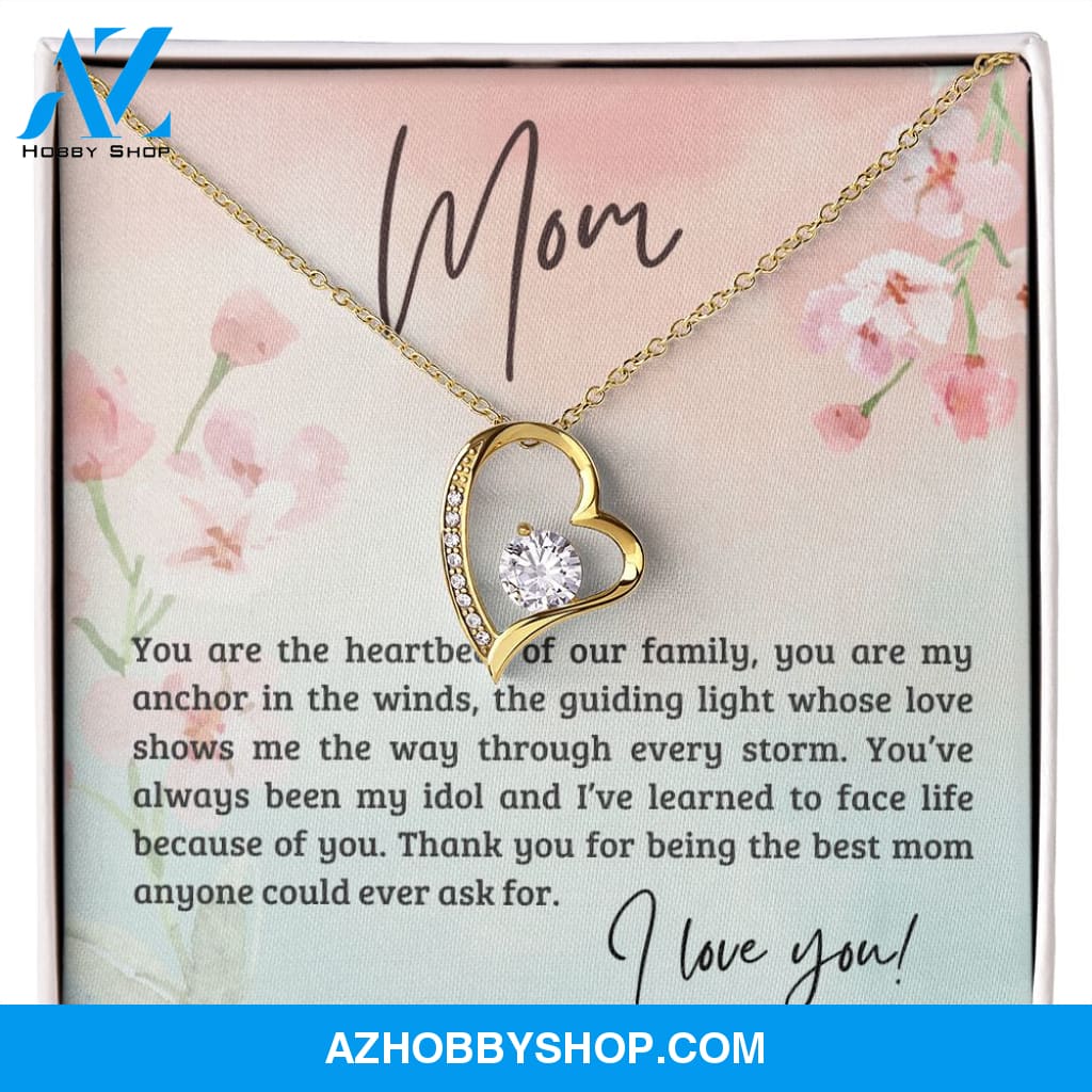 Mom - Heartbeat - Forever Love Necklace