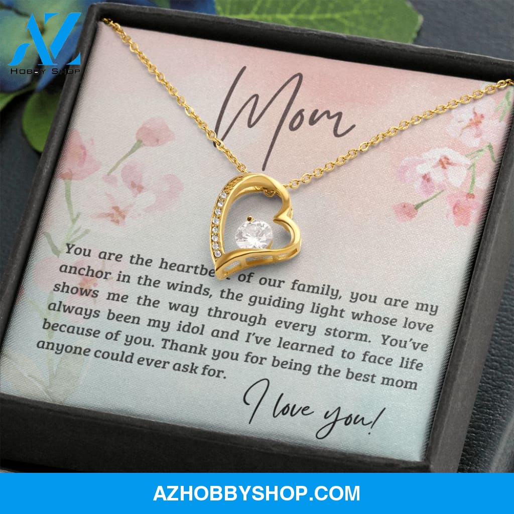 Mom - Heartbeat - Forever Love Necklace