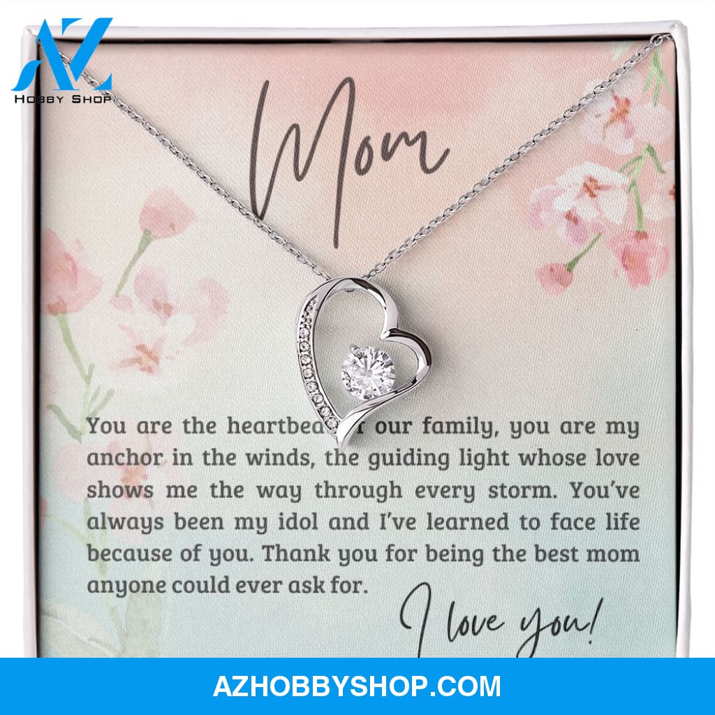 Mom - Heartbeat - Forever Love Necklace