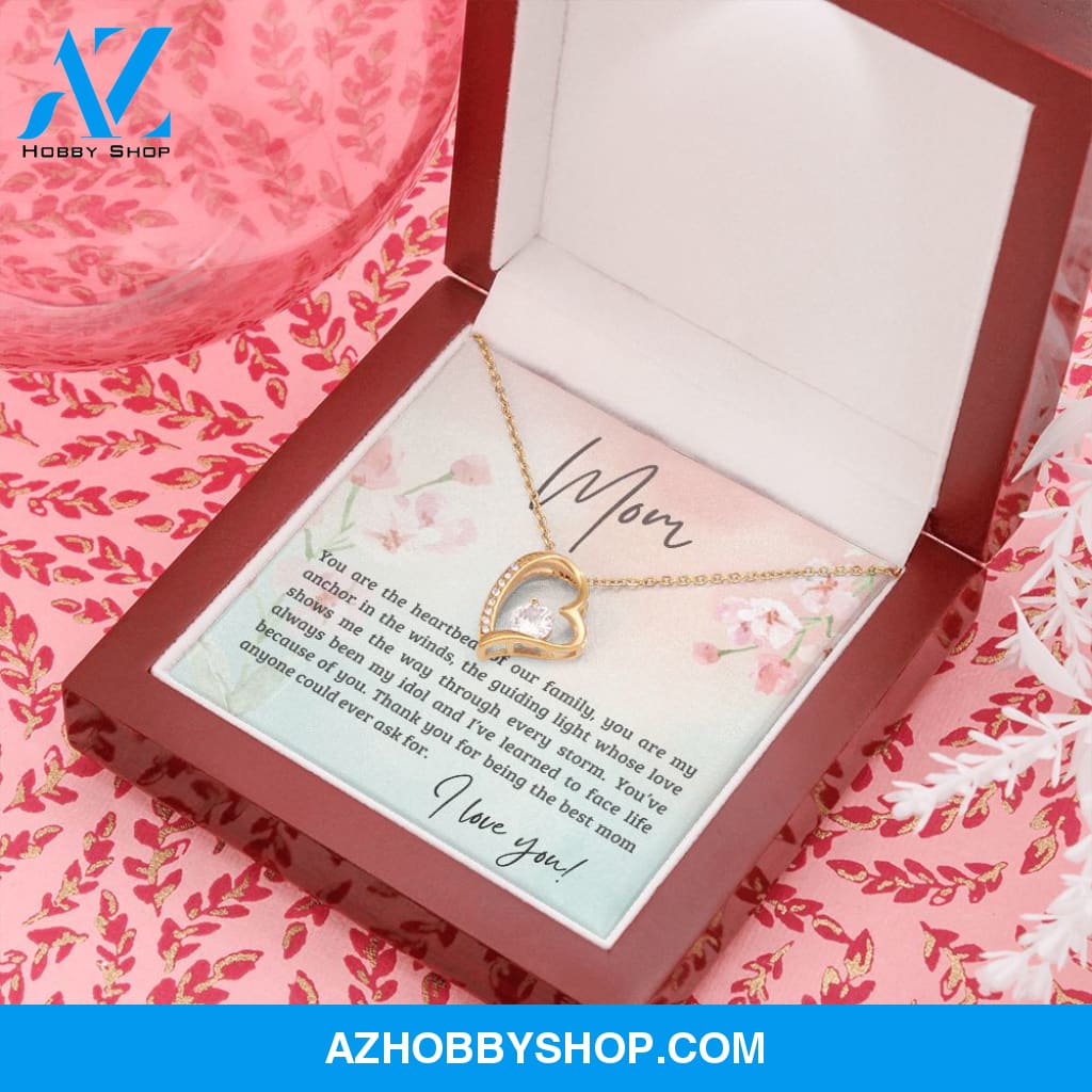 Mom - Heartbeat - Forever Love Necklace