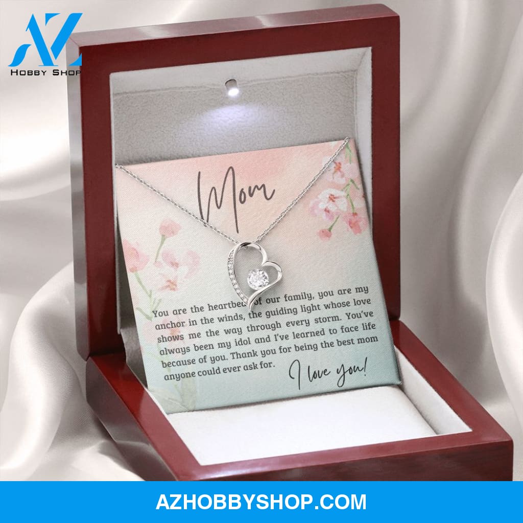 Mom - Heartbeat - Forever Love Necklace