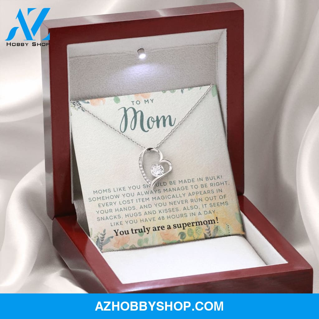 Mom - Supermom - Forever Love Necklace