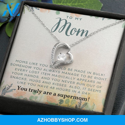 Mom - Supermom - Forever Love Necklace