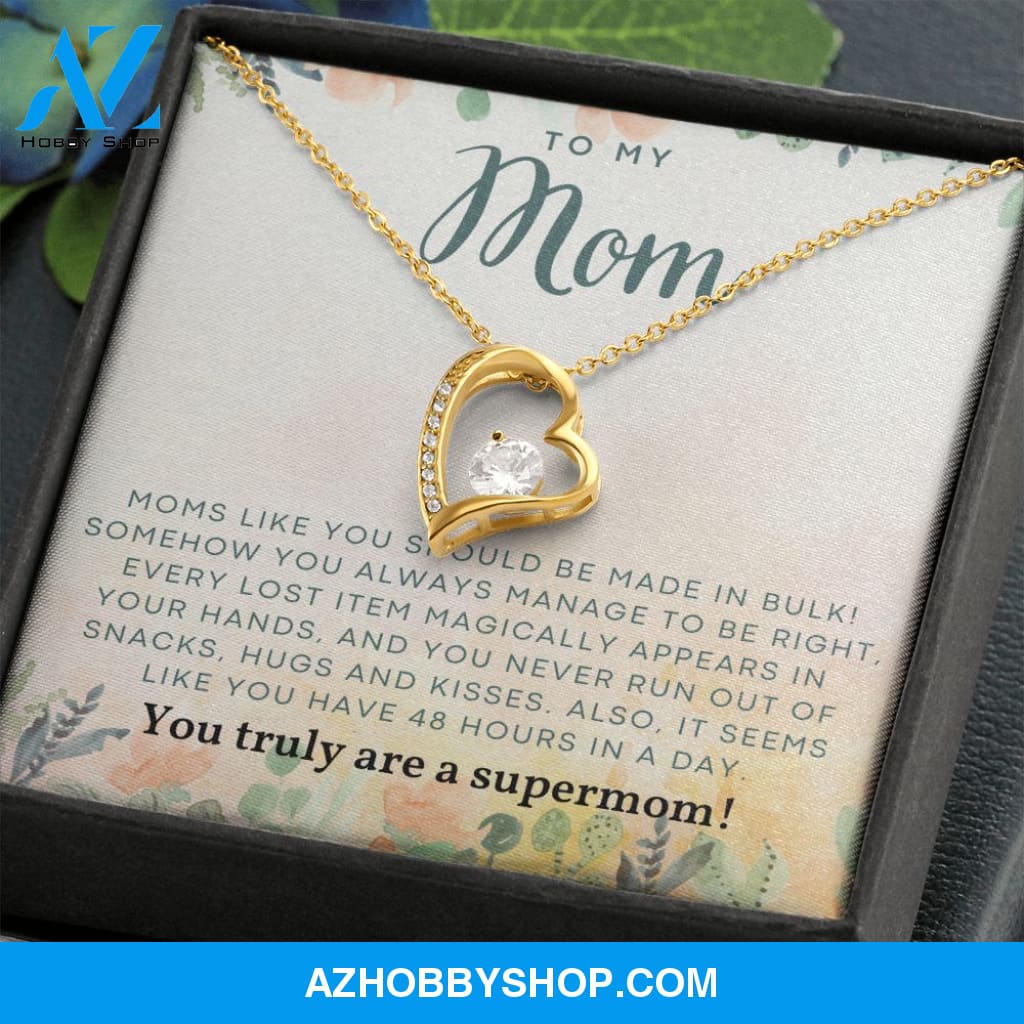 Mom - Supermom - Forever Love Necklace