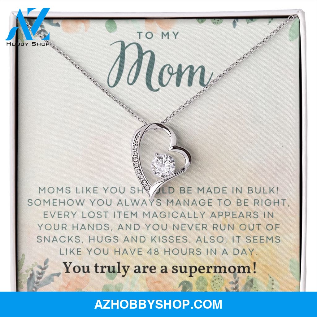 Mom - Supermom - Forever Love Necklace