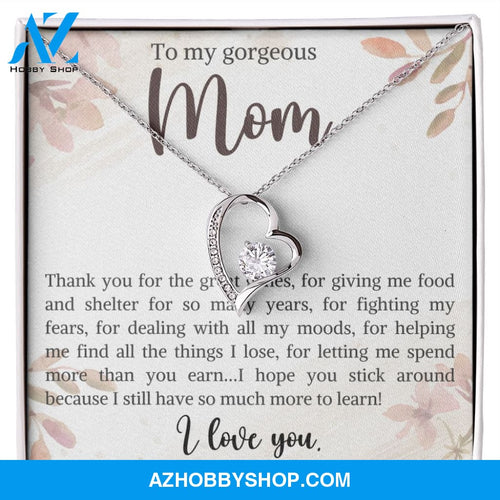 Mom - Thank You - Forever Love Necklace