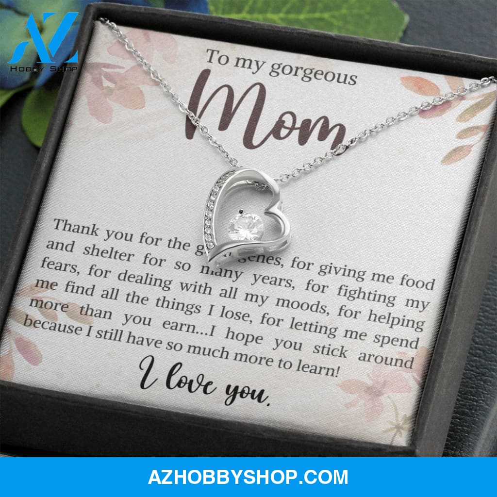 Mom - Thank You - Forever Love Necklace