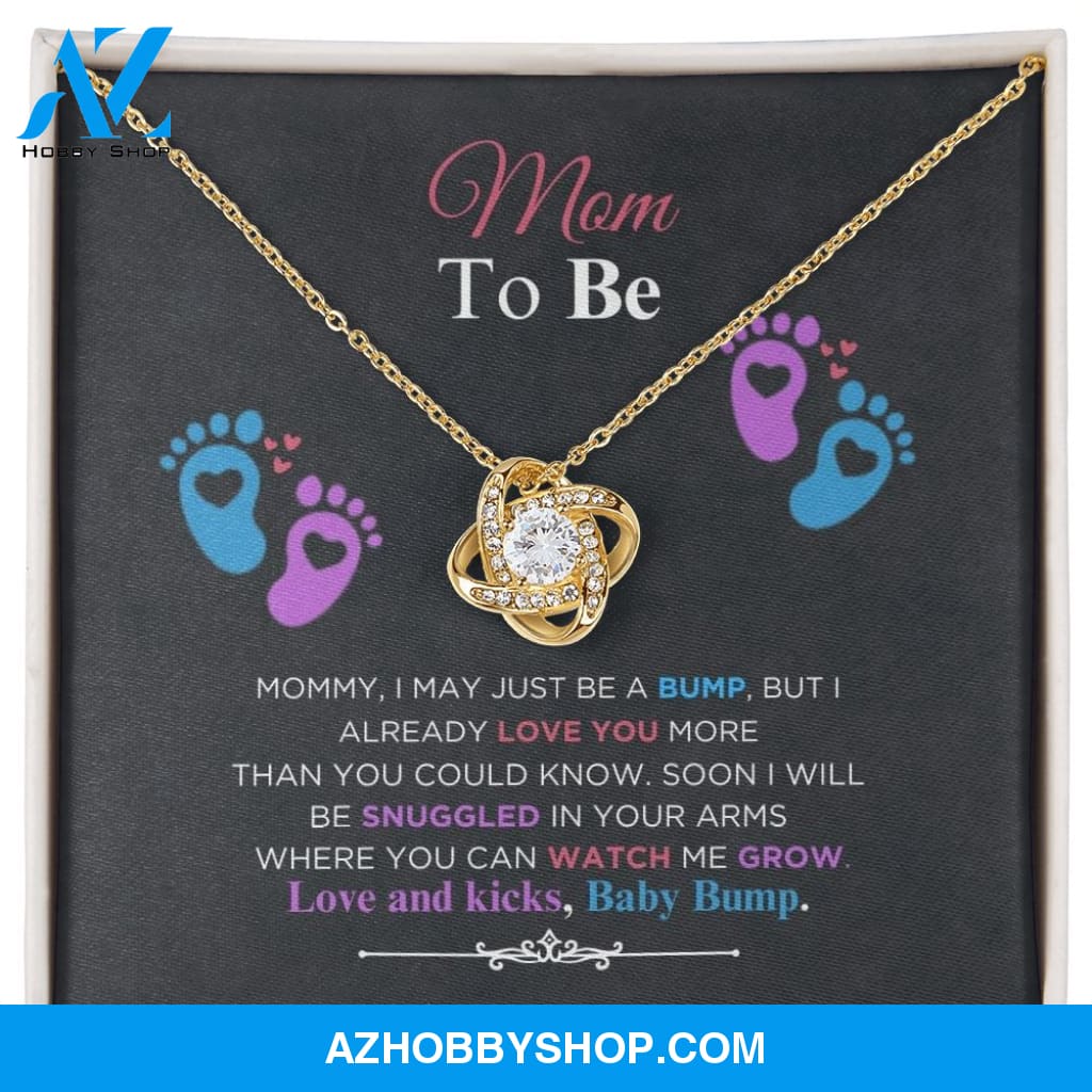 Mom To Be - Love And Kicks - Love Knot Necklace