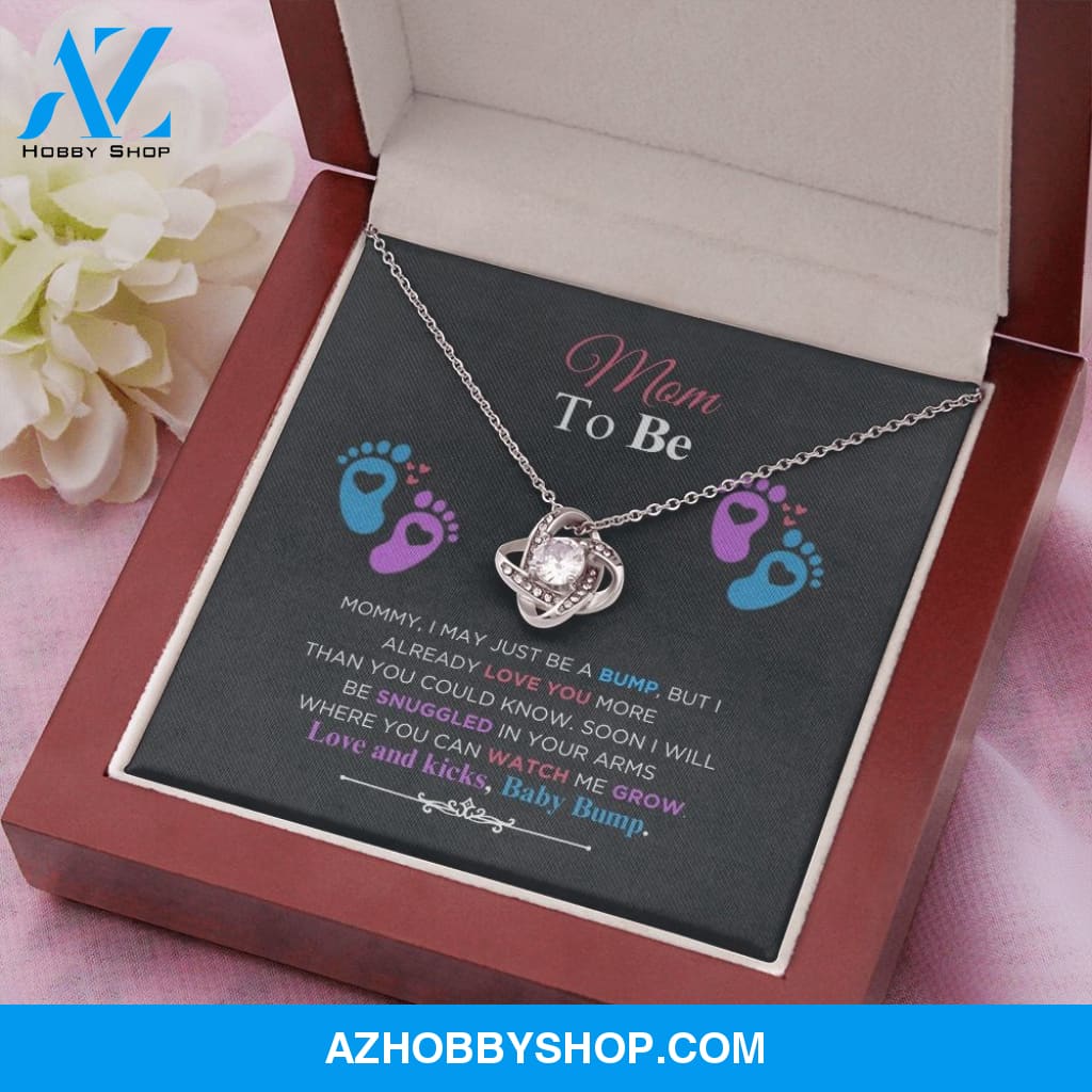 Mom To Be - Love And Kicks - Love Knot Necklace