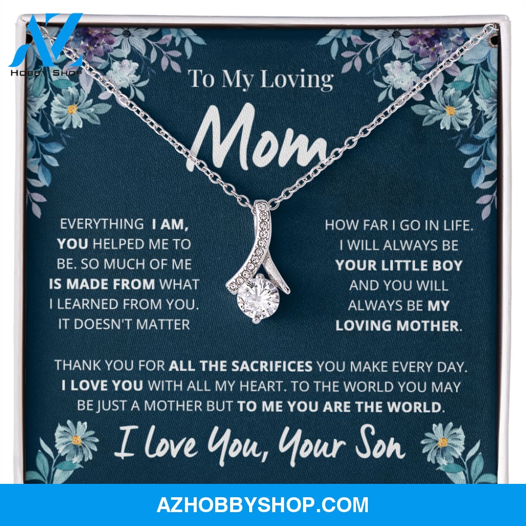Mom - World To Me - Alluring Necklace