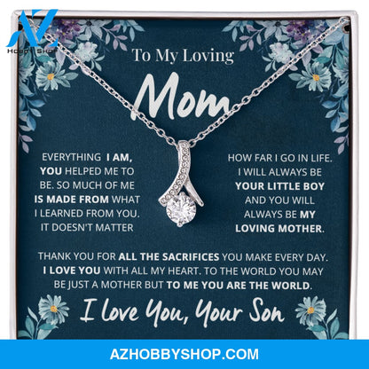 Mom - World To Me - Alluring Necklace