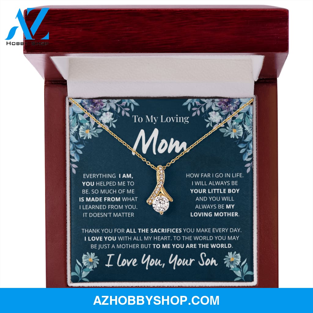 Mom - World To Me - Alluring Necklace