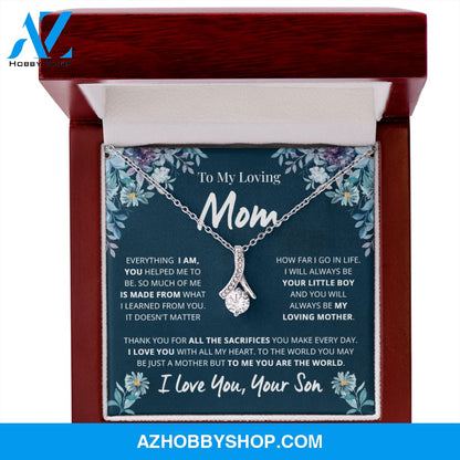 Mom - World To Me - Alluring Necklace