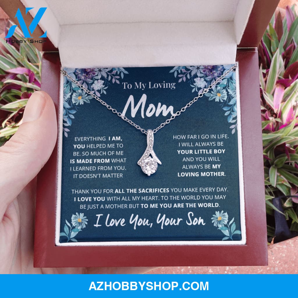 Mom - World To Me - Alluring Necklace