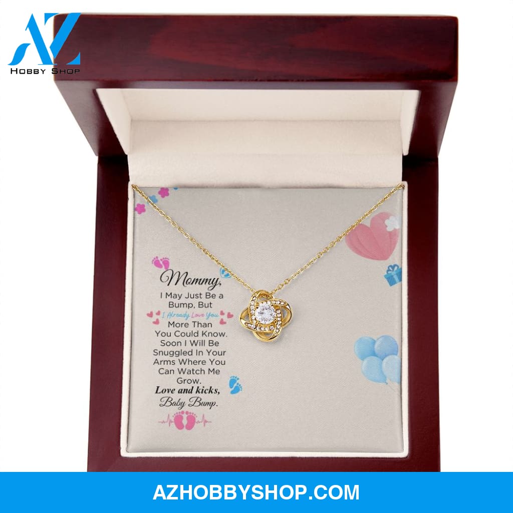 Mommy - Love And Kicks - Love Knot Necklace