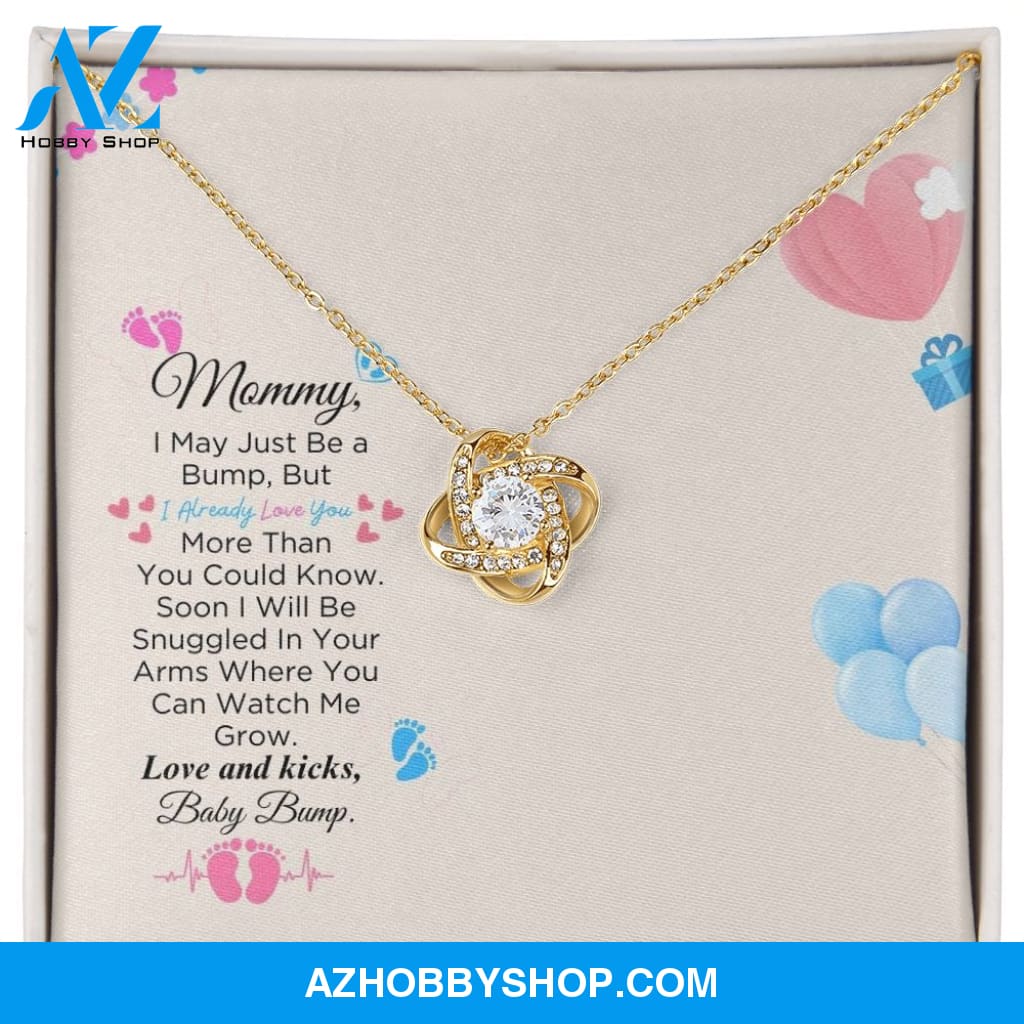Mommy - Love And Kicks - Love Knot Necklace