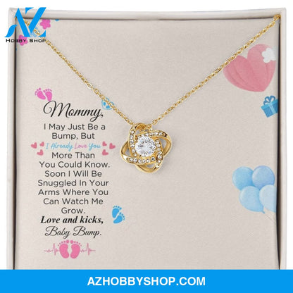 Mommy - Love And Kicks - Love Knot Necklace