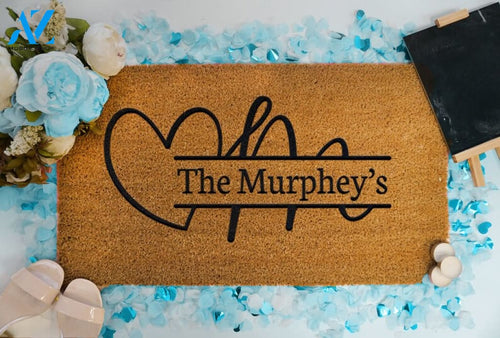 Monogram Doormat - Personalized Doormat - Custom Door Mat - Custom Family Name Doormat - Realtor Gift - Housewarming
