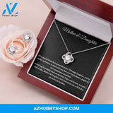 Mother and Daughter Love Knot w/Earrings