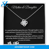 Mother and Daughter Love Knot w/Earrings