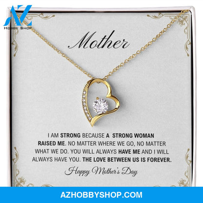 Mother - Happy Mother's Day - Forever Love Necklace