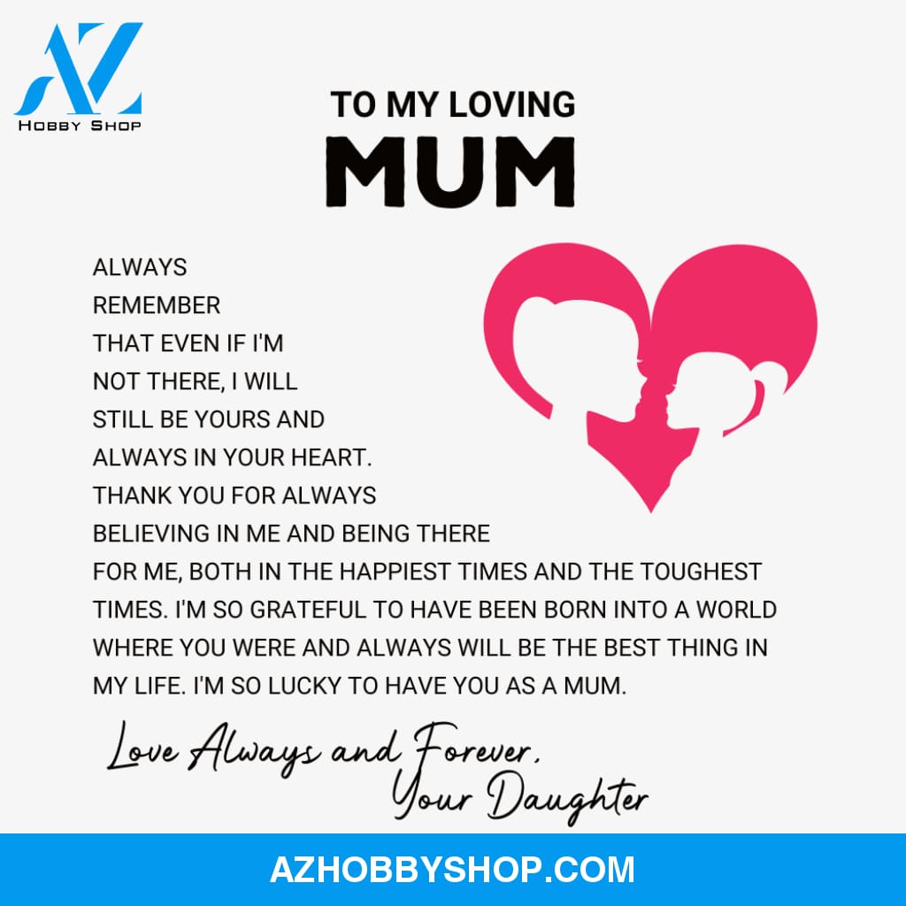 Mum - Always Remember - Love Knot Necklace