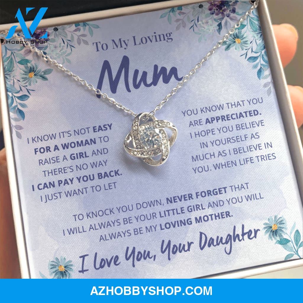 Mum - Never Forget - Necklace