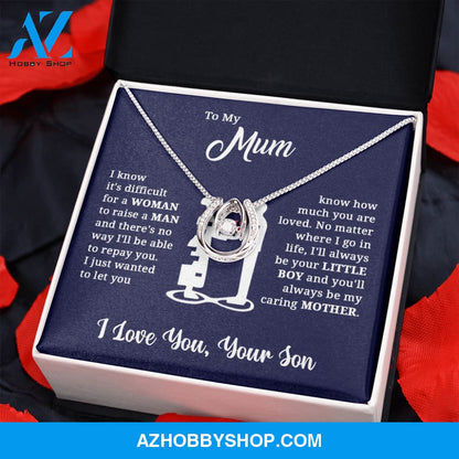Mum - Strong Mum - Love Necklace