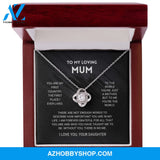 Mum - You're The World - Silver Necklace From Daughter