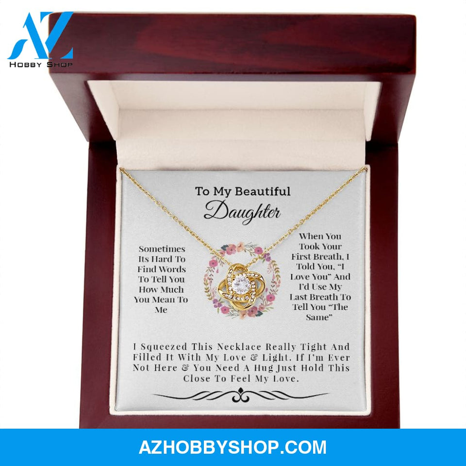 My Beautiful Daughter | Love & Light - Love Knot Necklace
