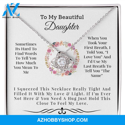 My Beautiful Daughter | Love & Light - Love Knot Necklace