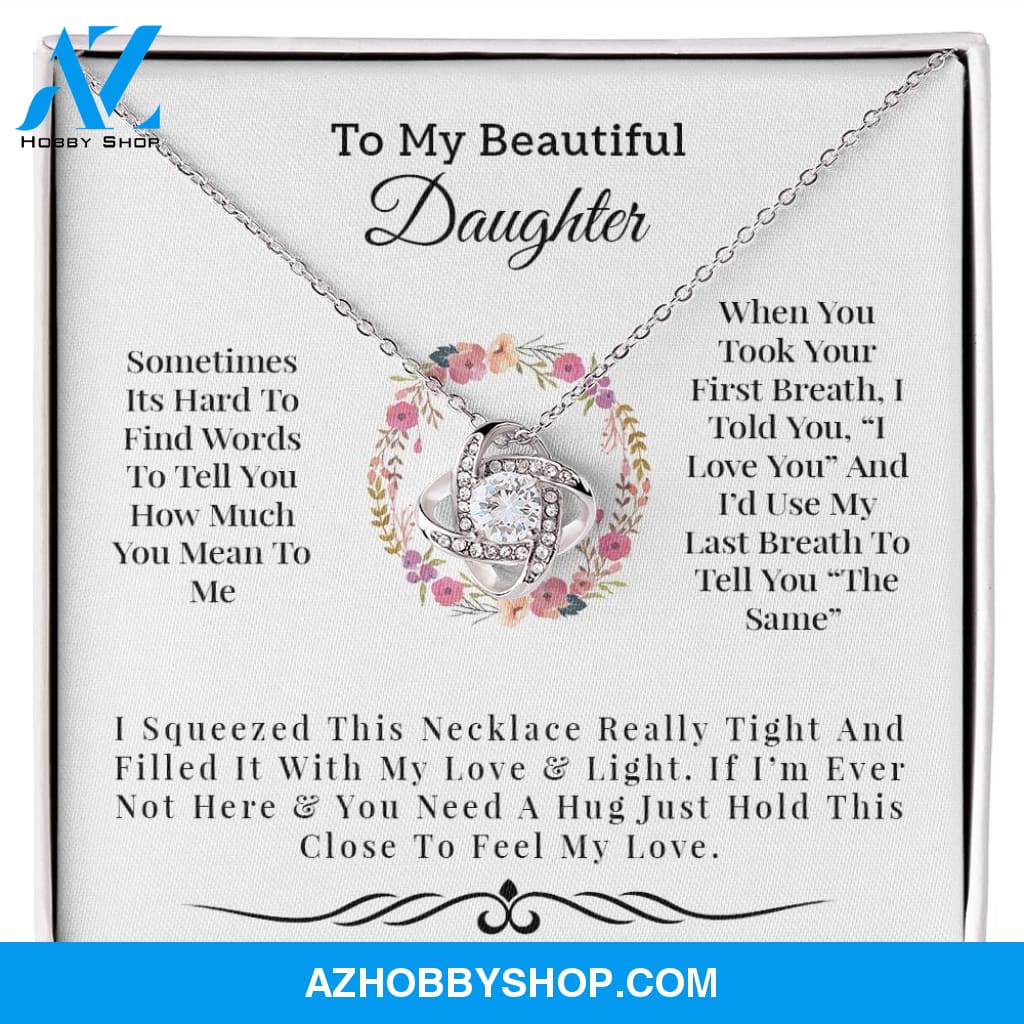 My Beautiful Daughter | Love & Light - Love Knot Necklace