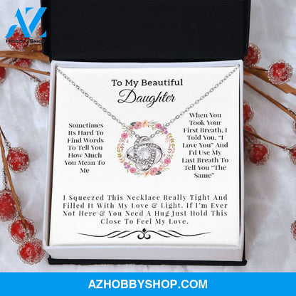 My Beautiful Daughter | Love & Light - Love Knot Necklace