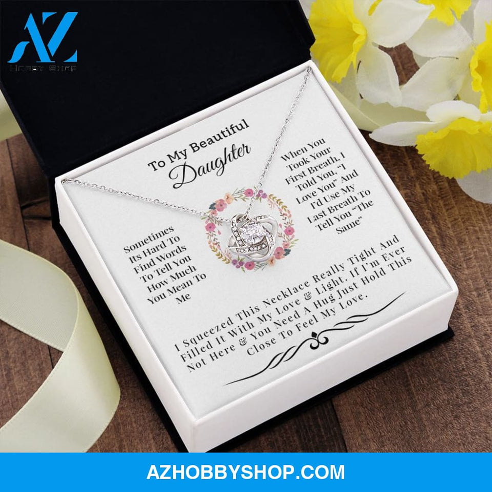 My Beautiful Daughter | Love & Light - Love Knot Necklace