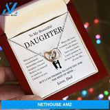 My Daughter - Believe In Yourself (FROM DAD) - Silver Necklace