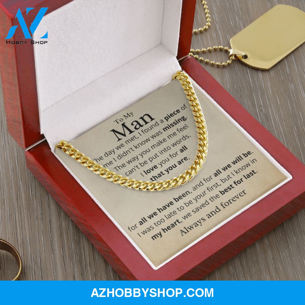 My Man, Best for Last, Cuban Link Chain