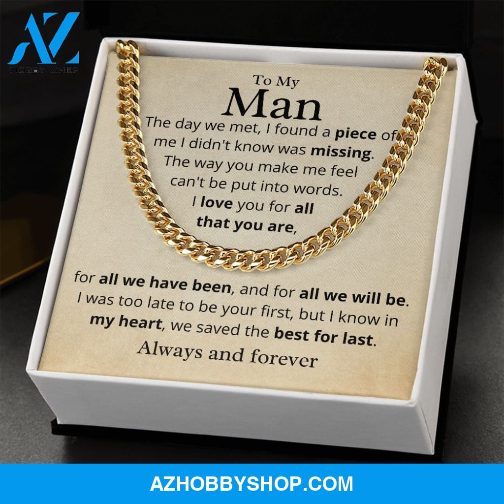 My Man, Best for Last, Cuban Link Chain