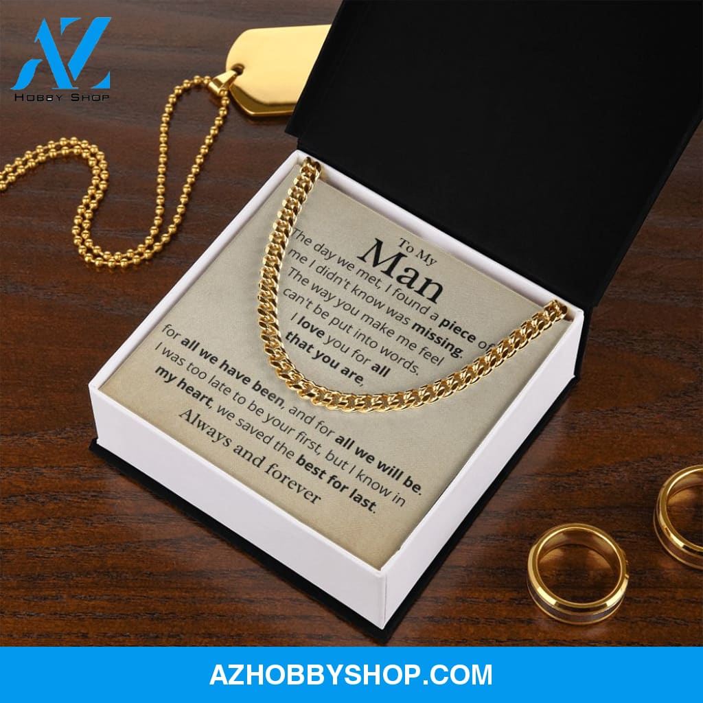 My Man, Best for Last, Cuban Link Chain