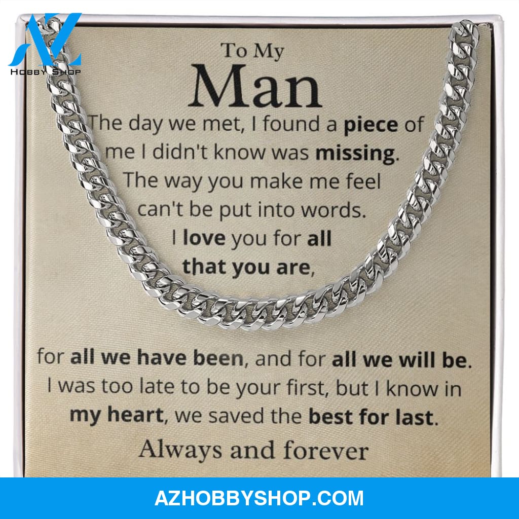 My Man, Best for Last, Cuban Link Chain