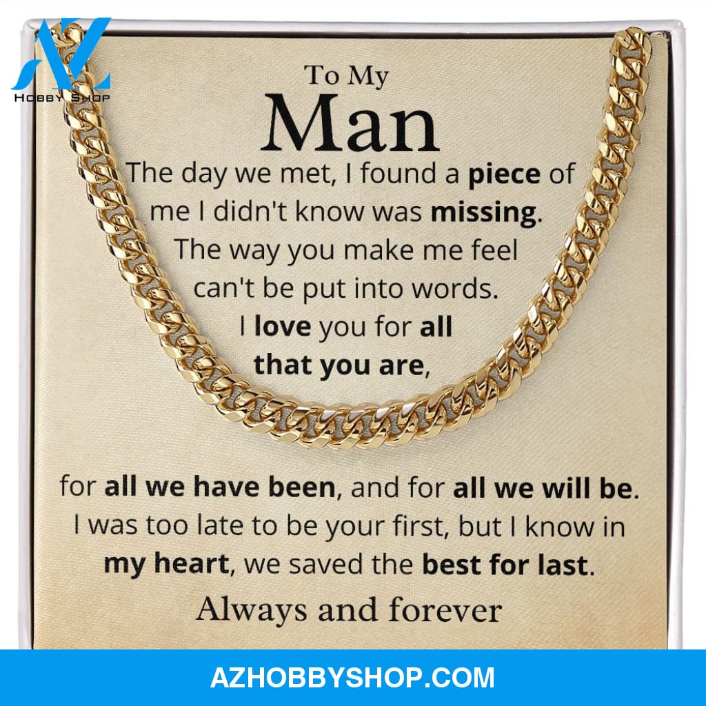 My Man, Best for Last, Cuban Link Chain