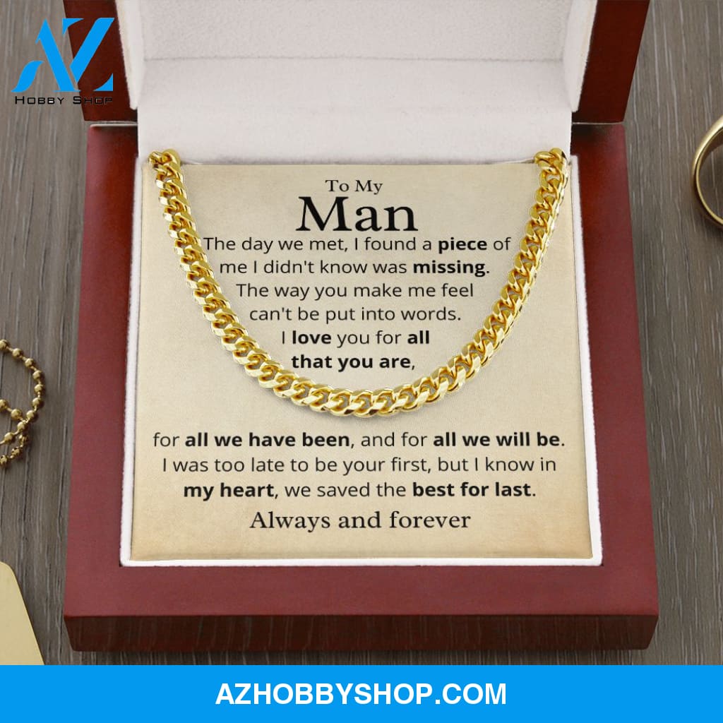 My Man, Best for Last, Cuban Link Chain