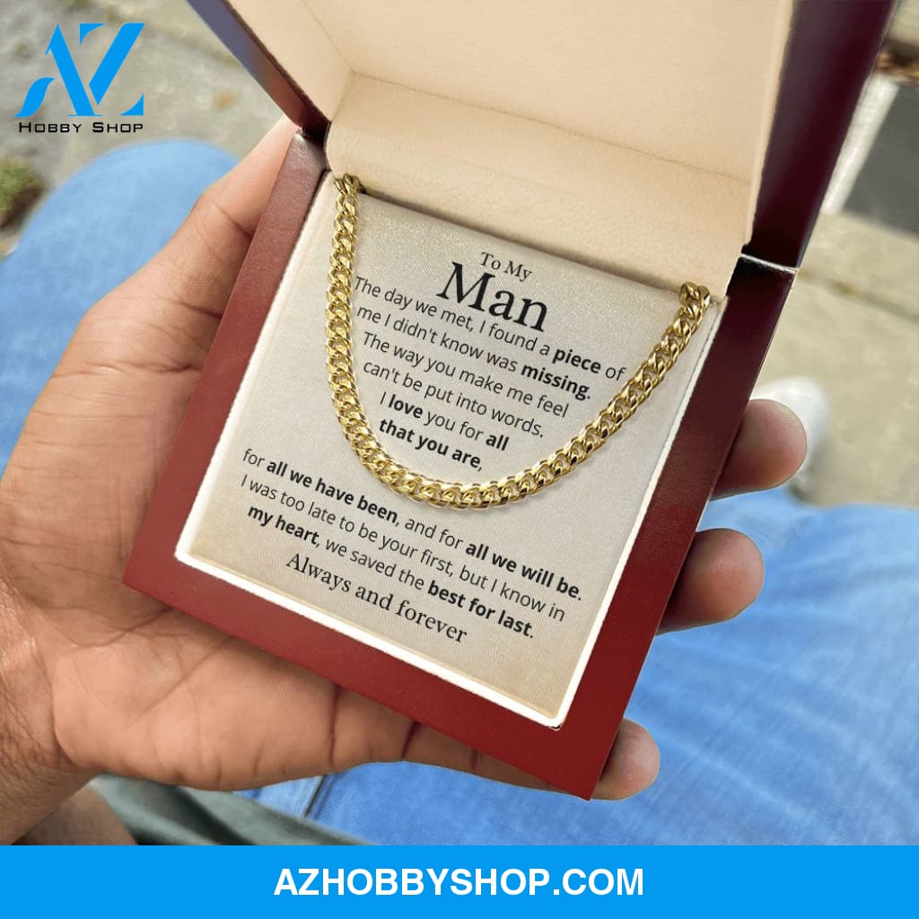 My Man, Best for Last, Cuban Link Chain