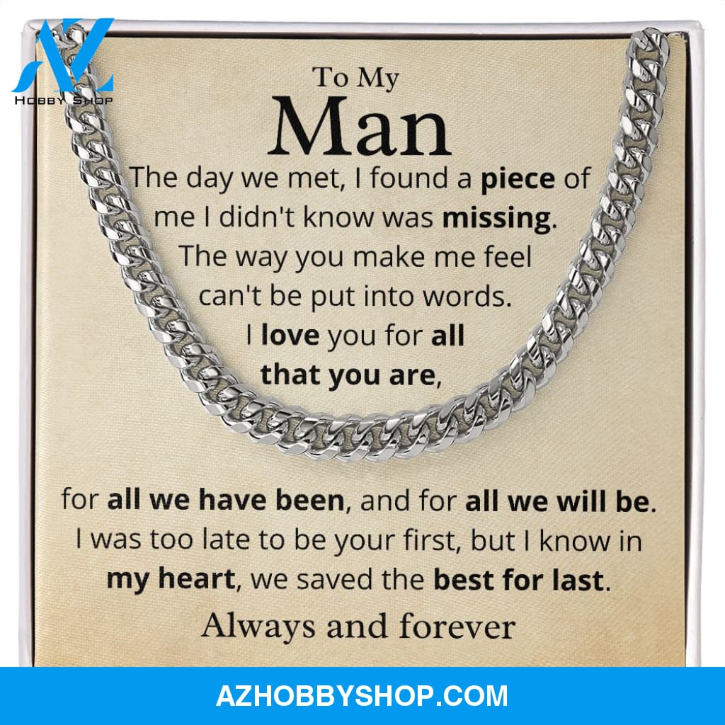 My Man, Best for Last, Cuban Link Chain